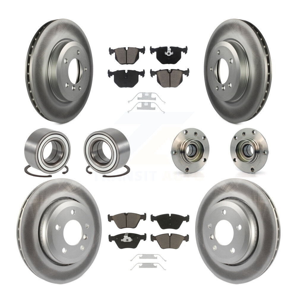 [Avant + Arrière] Kit d'ensemble roulement de roue et moyeu pour 2001-2005 BMW 330Ci 330i KBB-121628