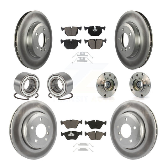 [Avant + Arrière] Kit d'ensemble roulement de roue et moyeu pour 2001-2005 BMW 330Ci 330i KBB-121628