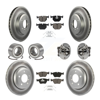 [Avant + Arrière] Kit d'ensemble roulement de roue et moyeu pour 2006 BMW 330Ci KBB-121629
