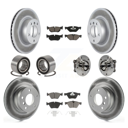 [Avant + Arrière] Kit d'ensemble roulement de roue et moyeu pour 2008-2013 BMW 128i KBB-121643