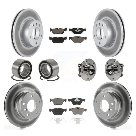 [Avant + Arrière] Kit d'ensemble roulement de roue et moyeu pour 2008-2013 BMW 128i KBB-121643