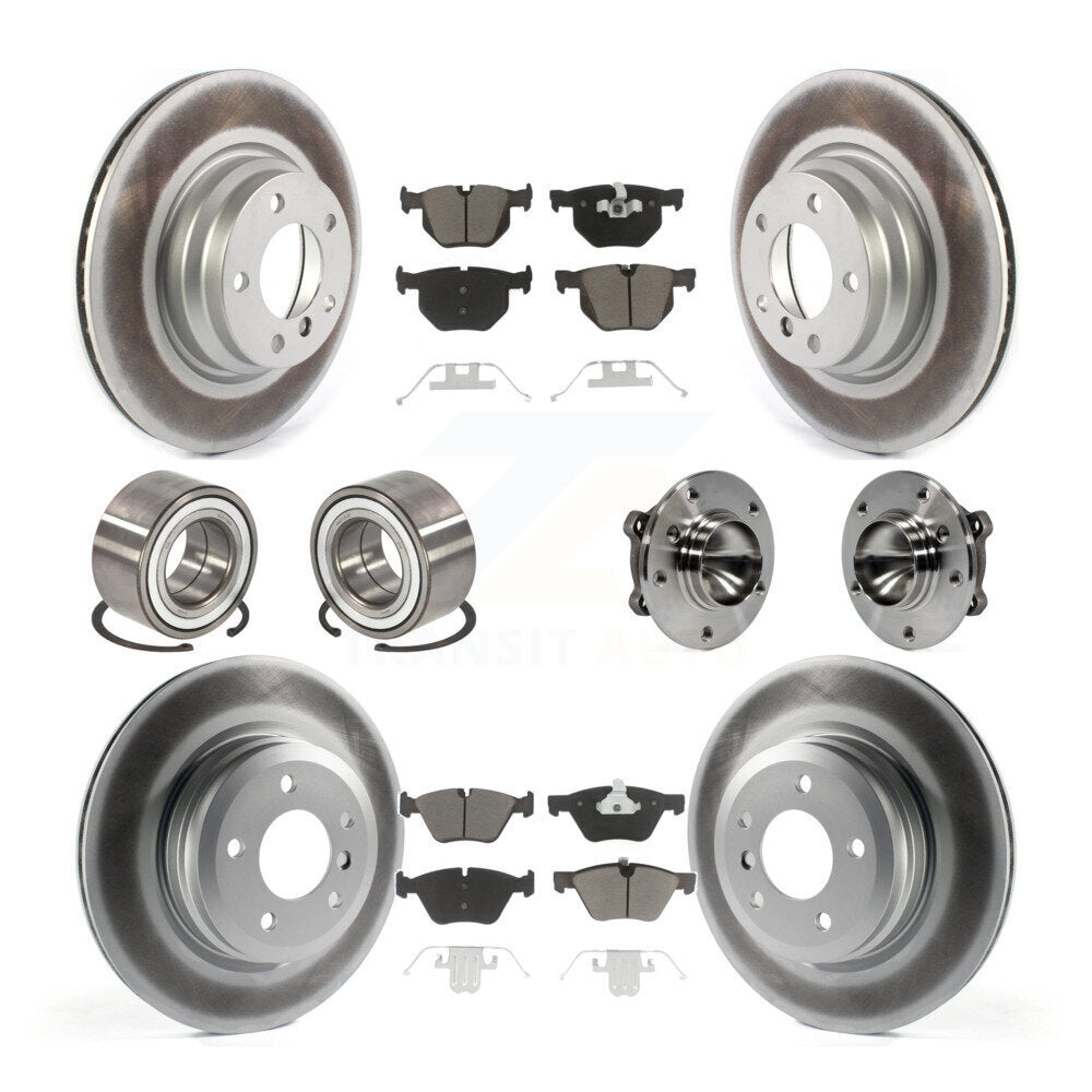 [Avant + Arrière] Kit d'ensemble roulement de roue et moyeu pour 2006 BMW 330i KBB-121644