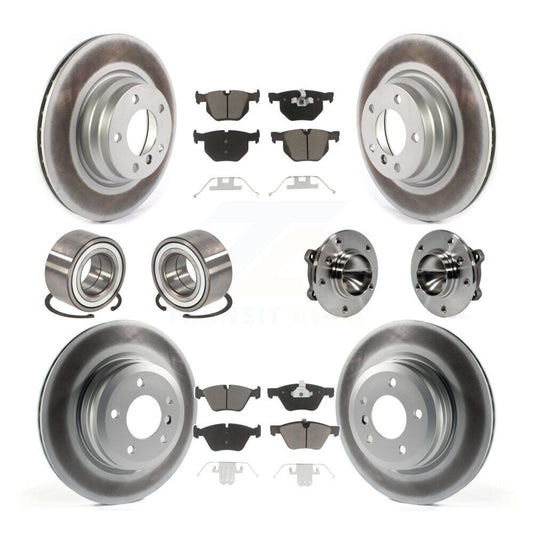 [Avant + Arrière] Kit d'ensemble roulement de roue et moyeu pour 2006 BMW 330i KBB-121644