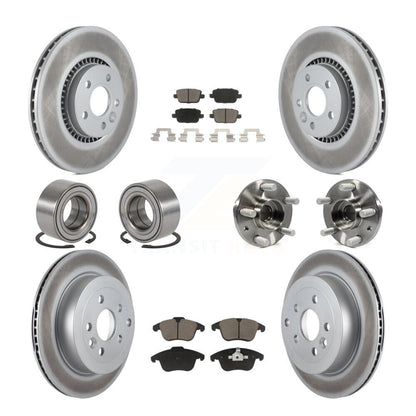 [Avant + Arrière] Kit d'ensemble roulement de roue et moyeu pour 2008-2011 Land Rover LR2 KBB-121645