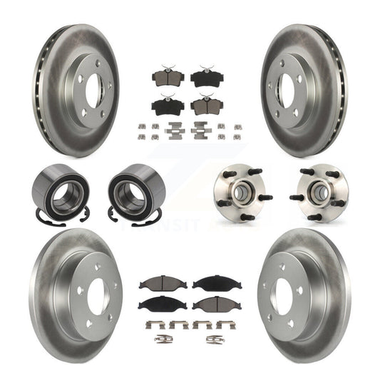 [Avant + Arrière] Kit d'ensemble roulement de roue et moyeu pour 2003 Ford Mustang SVT Cobra 10th Anniversary KBB-121665
