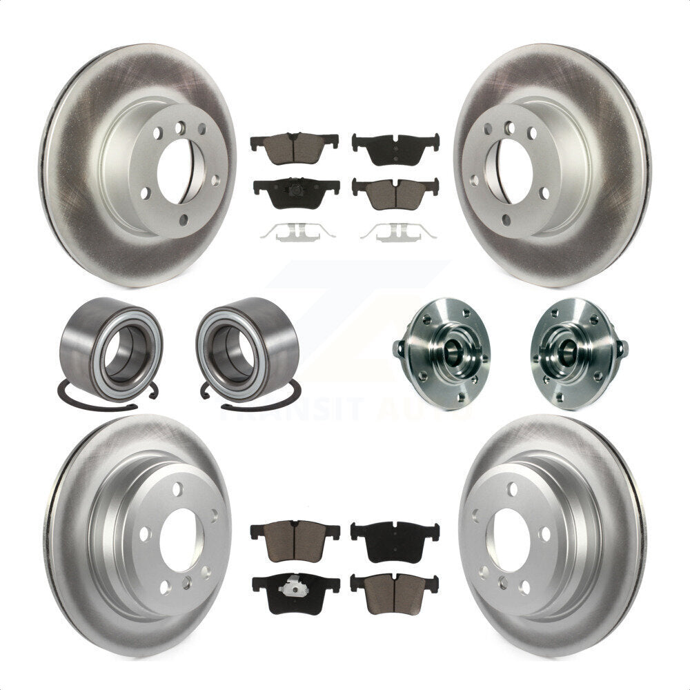 [Avant + Arrière] Kit d'ensemble roulement de roue et moyeu pour BMW 328i xDrive 320i 428i Gran Coupe 328d GT KBB-121721 par Transit Auto