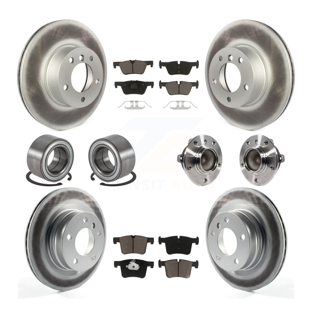 [Avant + Arrière] Kit d'ensemble roulement de roue et moyeu pour BMW 328i 428i 228i 320i 328d KBB-121722