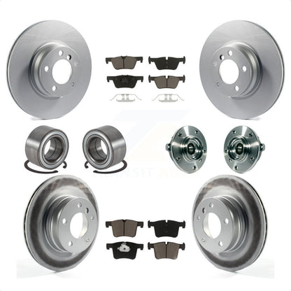 [Avant + Arrière] Kit d'ensemble roulement de roue et moyeu pour 2015-2016 BMW 228i xDrive sans Blue Painted Calipers KBB-121724 par Transit Auto