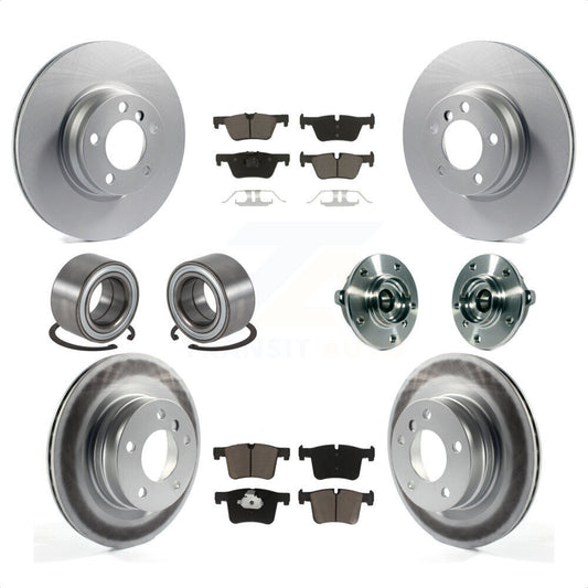 [Avant + Arrière] Kit d'ensemble roulement de roue et moyeu pour 2015-2016 BMW 228i xDrive sans Blue Painted Calipers KBB-121724 par Transit Auto