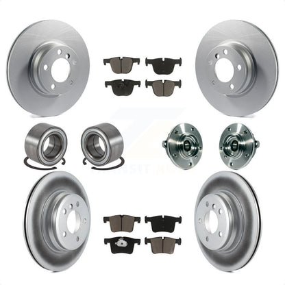 [Avant + Arrière] Kit d'ensemble roulement de roue et moyeu pour 2015-2016 BMW 428i xDrive Gran Coupe sans Blue Painted Calipers KBB-121731 par Transit Auto