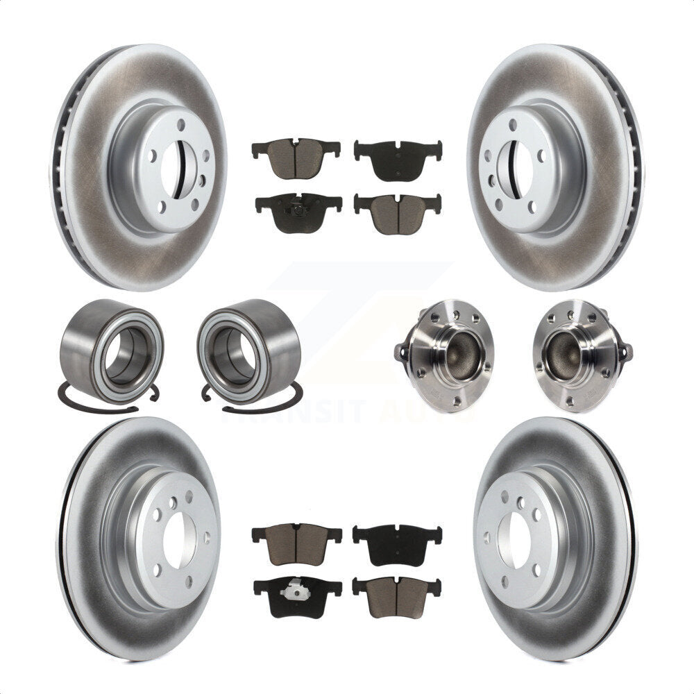 [Avant + Arrière] Kit d'ensemble roulement de roue et moyeu pour BMW 435i 335i Gran Coupe sans Blue Painted Calipers KBB-121732 par Transit Auto