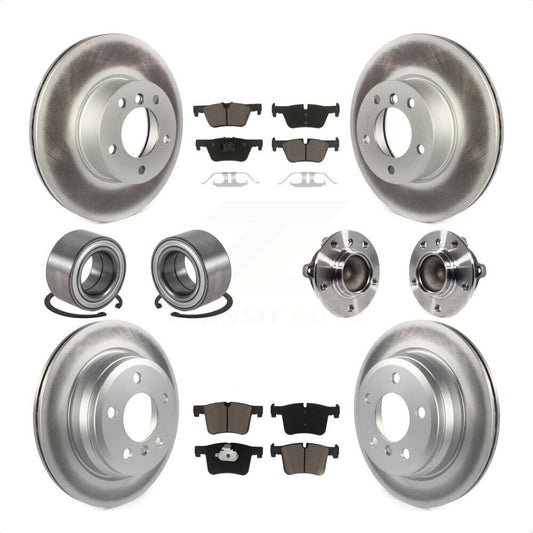 [Avant + Arrière] Kit d'ensemble roulement de roue et moyeu pour BMW 428i 328i Gran Coupe sans Blue Painted Calipers KBB-121735 par Transit Auto