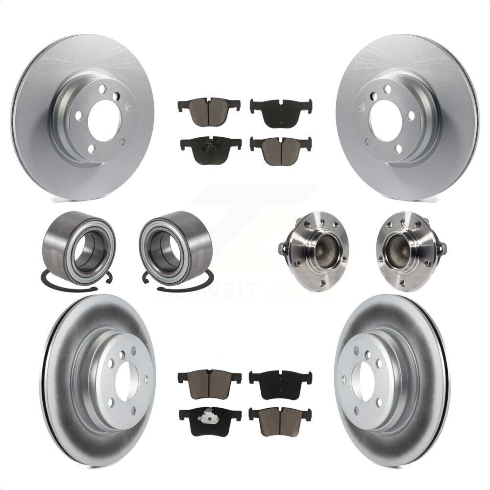 [Avant + Arrière] Kit d'ensemble roulement de roue et moyeu pour BMW 428i Gran Coupe sans Blue Painted Calipers KBB-121736 par Transit Auto