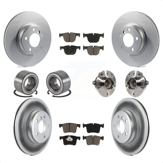 [Avant + Arrière] Kit d'ensemble roulement de roue et moyeu pour BMW 428i Gran Coupe sans Blue Painted Calipers KBB-121736 par Transit Auto