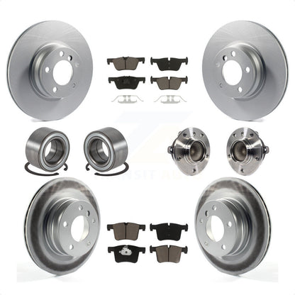 [Avant + Arrière] Kit d'ensemble roulement de roue et moyeu pour BMW 328i 428i 228i sans Blue Painted Calipers KBB-121737 par Transit Auto