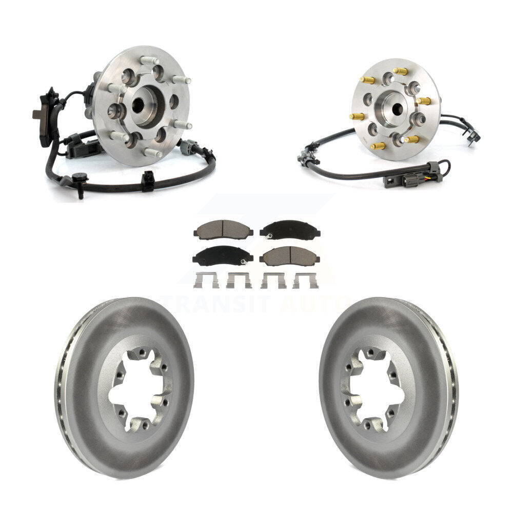 [Avant] Kit d'ensemble roulement de roue et moyeu pour Chevrolet Colorado GMC Canyon Isuzu i-290 i-280 Sport Chassis Package (ZQ8) KBB-121760