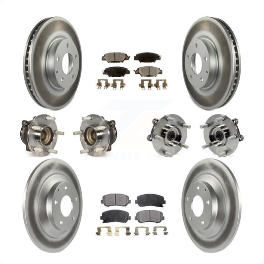 [Avant + Arrière] Kit d'ensemble roulement de roue et moyeu pour 2015 Mazda CX-5 FWD avec Electric Parking KBB-121773 par Transit Auto