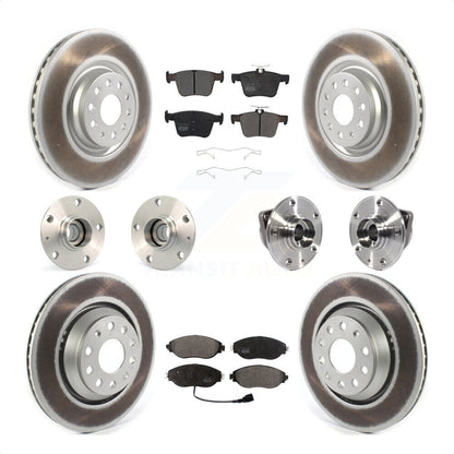 [Avant + Arrière] Kit d'ensemble roulement de roue et moyeu pour 2017 Volkswagen Golf R Code 1LV 1ZB KBB-121783 par Transit Auto
