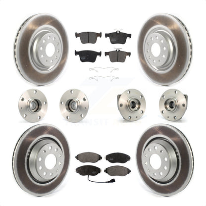 [Avant + Arrière] Kit d'ensemble roulement de roue et moyeu pour 2017 Volkswagen Golf R Code 1ZE 1ZP KBB-121784 par Transit Auto
