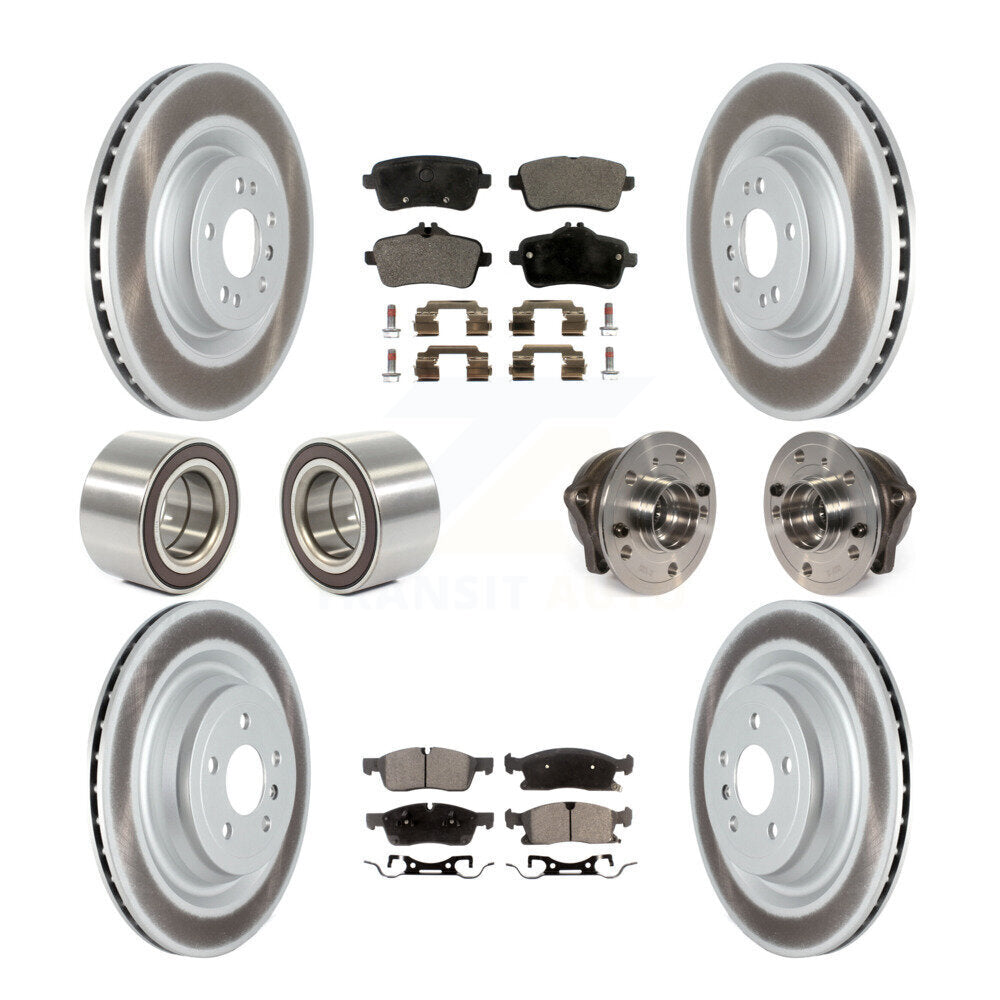 [Avant + Arrière] Kit d'ensemble roulement de roue et moyeu pour Mercedes-Benz GL450 GL350 sans Sport Package KBB-121800