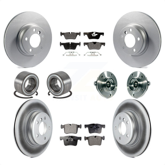 [Avant + Arrière] Kit d'ensemble roulement de roue et moyeu pour BMW 328i xDrive 428i Gran Coupe sans Blue Painted Calipers KBB-121803 par Transit Auto