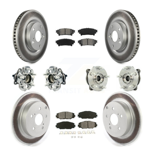 [Avant + Arrière] Kit d'ensemble roulement de roue et moyeu pour 2016-2020 Toyota Mirai KBB-121816