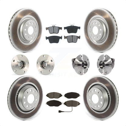 [Avant + Arrière] Kit d'ensemble roulement de roue et moyeu pour 2017 Volkswagen Golf R Code 1LV 1ZB KBB-121831 par Transit Auto