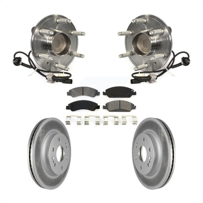 [Avant] Kit d'ensemble roulement de roue et moyeu pour 2019 Chevrolet Silverado 1500 LD RWD 4 Piston Caliper KBB-121840 par Transit Auto