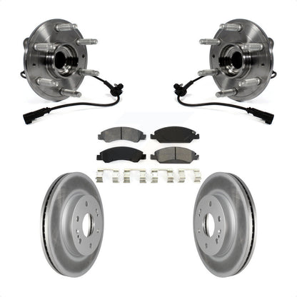 [Avant] Kit d'ensemble roulement de roue et moyeu pour 2019 Chevrolet Silverado 1500 LD 4WD 4 Piston Caliper KBB-121841 par Transit Auto