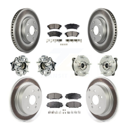 [Avant + Arrière] Kit d'ensemble roulement de roue et moyeu pour 2016-2020 Toyota Mirai KBB-121860