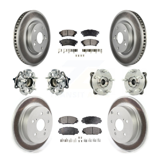 [Avant + Arrière] Kit d'ensemble roulement de roue et moyeu pour 2016-2020 Toyota Mirai KBB-121860
