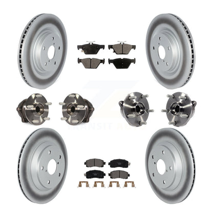 [Avant + Arrière] Kit d'ensemble roulement de roue et moyeu pour 2019 Subaru Forester avec 316mm Diameter Rotor KBB-121868