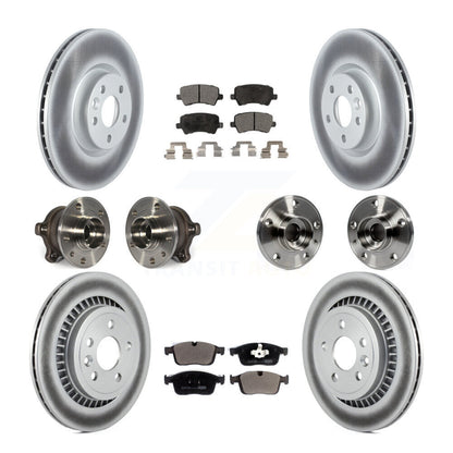 [Avant + Arrière] Kit d'ensemble roulement de roue et moyeu pour Volvo XC60 AWD KBB-121869