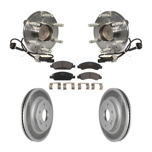 [Avant] Kit d'ensemble roulement de roue et moyeu pour 2019 Chevrolet Silverado 1500 LD RWD 4 Piston Caliper KBB-121876 par Transit Auto