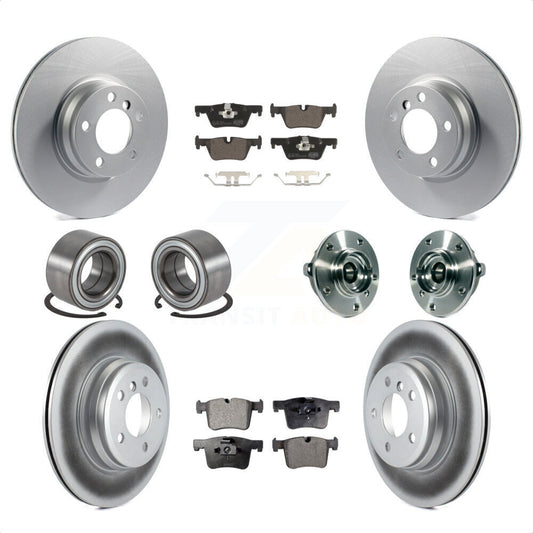 [Avant + Arrière] Kit d'ensemble roulement de roue et moyeu pour BMW 328i xDrive 428i Gran Coupe sans Blue Painted Calipers KBB-121891 par Transit Auto