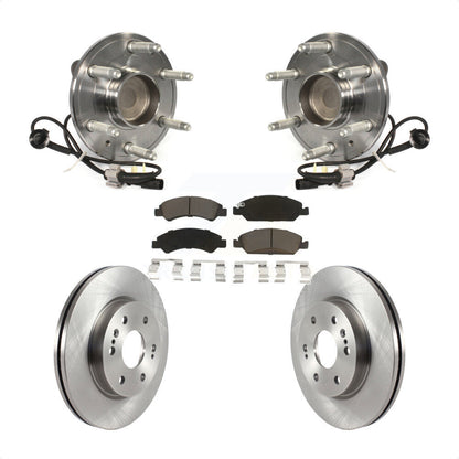 [Avant] Kit d'ensemble roulement de roue et moyeu pour 2019 Chevrolet Silverado 1500 LD RWD 4 Piston Caliper KBB-121922 par Transit Auto