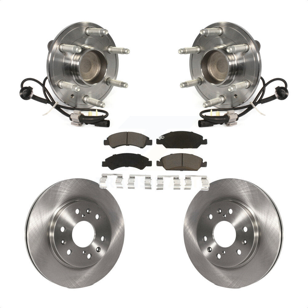 [Avant] Kit d'ensemble roulement de roue et moyeu pour Chevrolet Silverado 1500 GMC Sierra Tahoe Suburban Yukon Cadillac XL Escalade ESV LD RWD KBB-121924