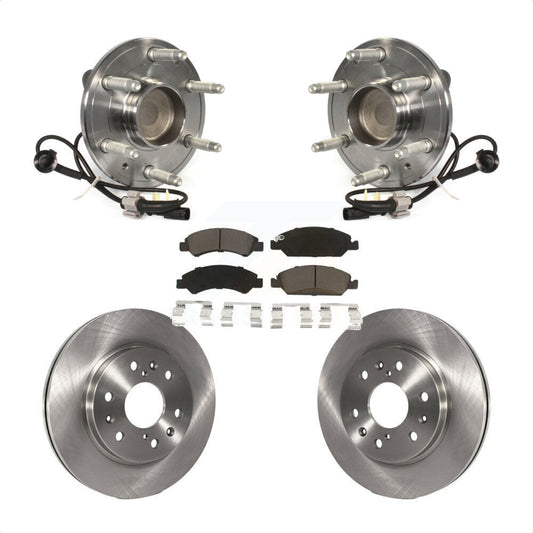 [Avant] Kit d'ensemble roulement de roue et moyeu pour Chevrolet Silverado 1500 GMC Sierra Tahoe Suburban Yukon Cadillac XL Escalade ESV LD RWD KBB-121924
