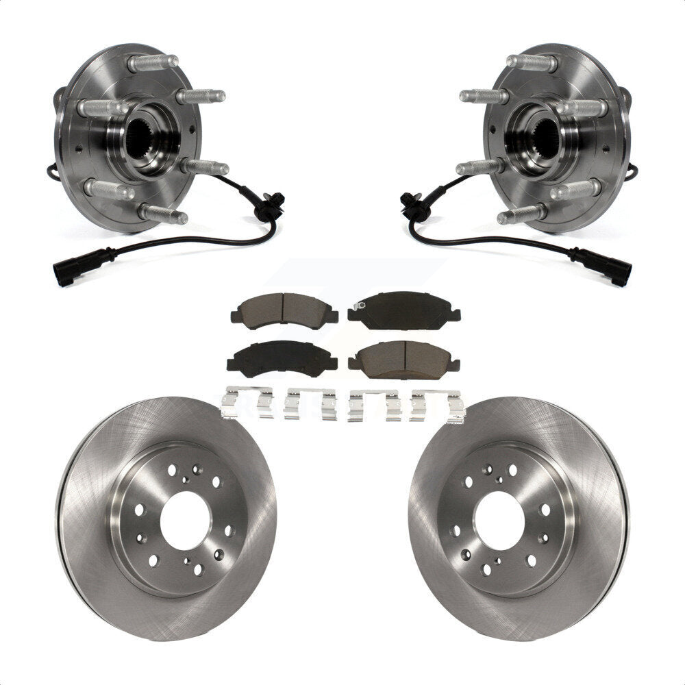[Avant] Kit d'ensemble roulement de roue et moyeu pour Chevrolet Silverado 1500 GMC Sierra Tahoe Cadillac Suburban Yukon XL Escalade XTS ESV LD KBB-121925