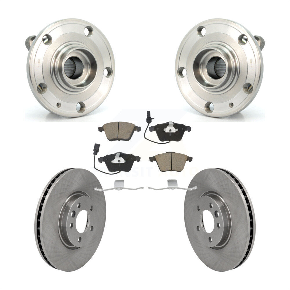 [Avant] Kit d'ensemble roulement de roue et moyeu pour Volkswagen CC 340mm Diameter Rotor KBB-121930