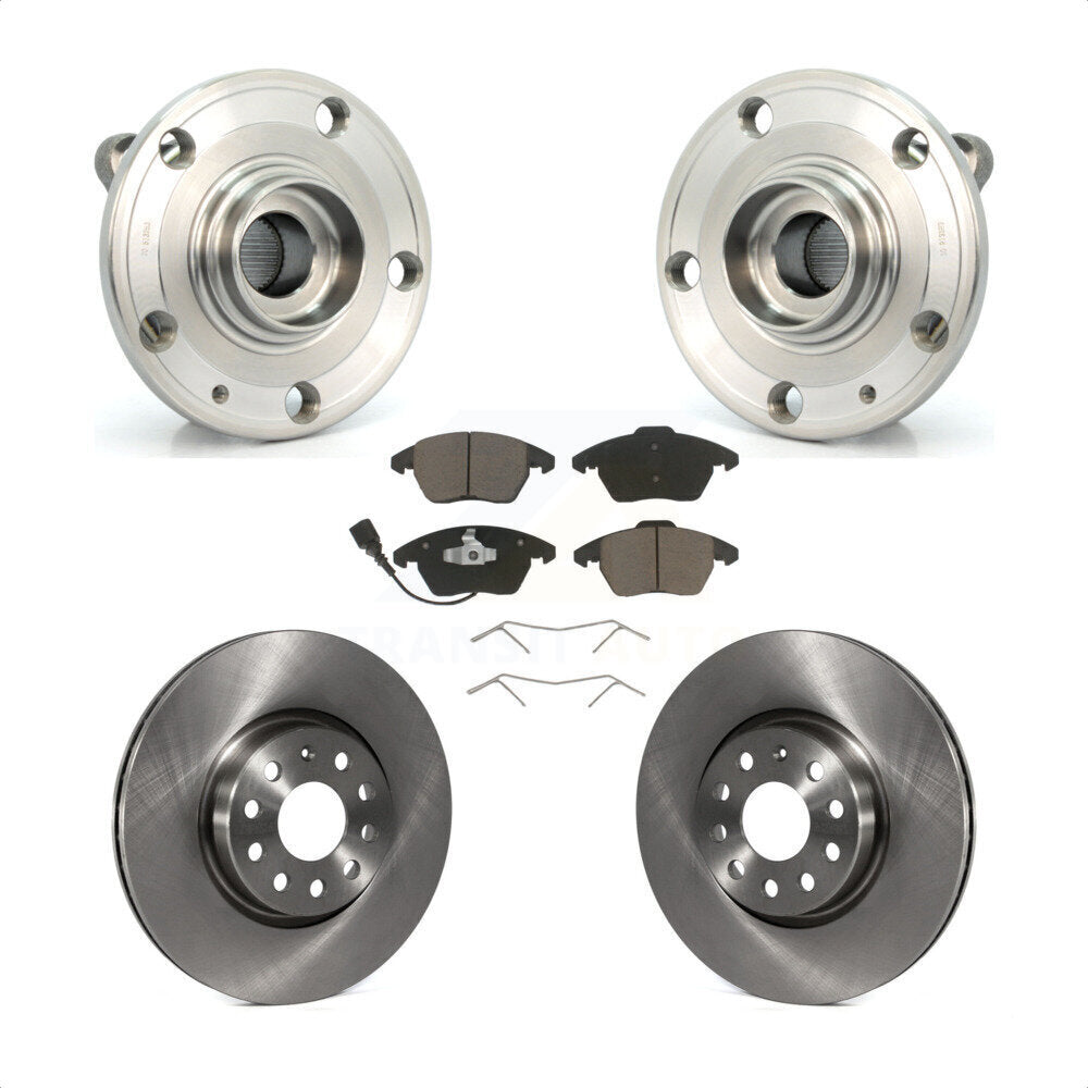 [Avant] Kit d'ensemble roulement de roue et moyeu pour Volkswagen Jetta Beetle CC Passat GTI Audi Eos A3 TT Quattro KBB-121932
