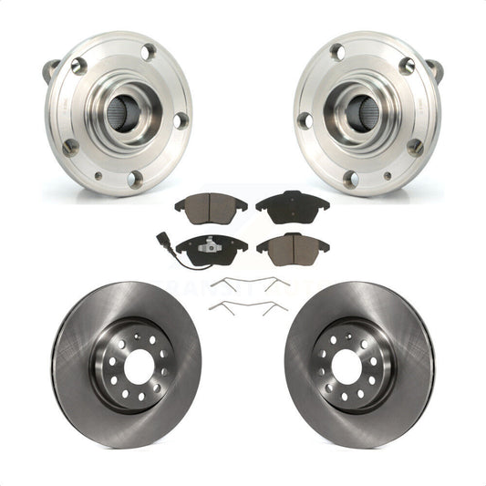 [Avant] Kit d'ensemble roulement de roue et moyeu pour Volkswagen Jetta Beetle CC Passat GTI Audi Eos A3 TT Quattro KBB-121932