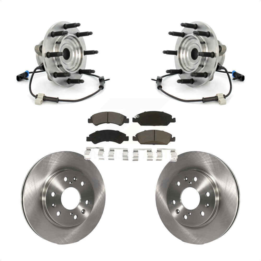 [Avant] Kit d'ensemble roulement de roue et moyeu pour Chevrolet Silverado 1500 GMC Sierra Classic 8 Lug Wheels KBB-121959