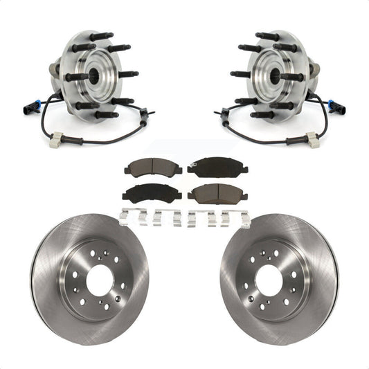 [Avant] Kit d'ensemble roulement de roue et moyeu pour Chevrolet Silverado 1500 GMC Sierra Classic 8 Lug Wheels KBB-121959