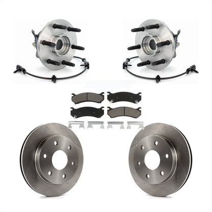 [Avant] Kit d'ensemble roulement de roue et moyeu pour Chevrolet Silverado 1500 GMC Tahoe Sierra Suburban Yukon Avalanche XL Cadillac Escalade Express 2500 Classic ESV EXT Savana KBB-121960