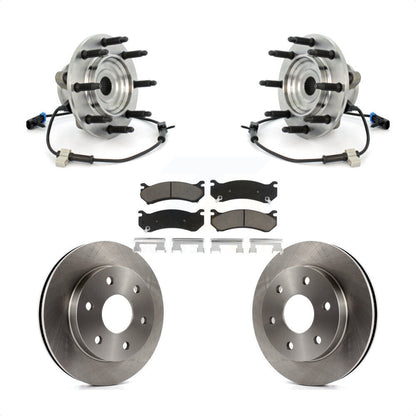 [Avant] Kit d'ensemble roulement de roue et moyeu pour Chevrolet Silverado 1500 GMC Sierra Classic 8 Lug Wheels KBB-121961