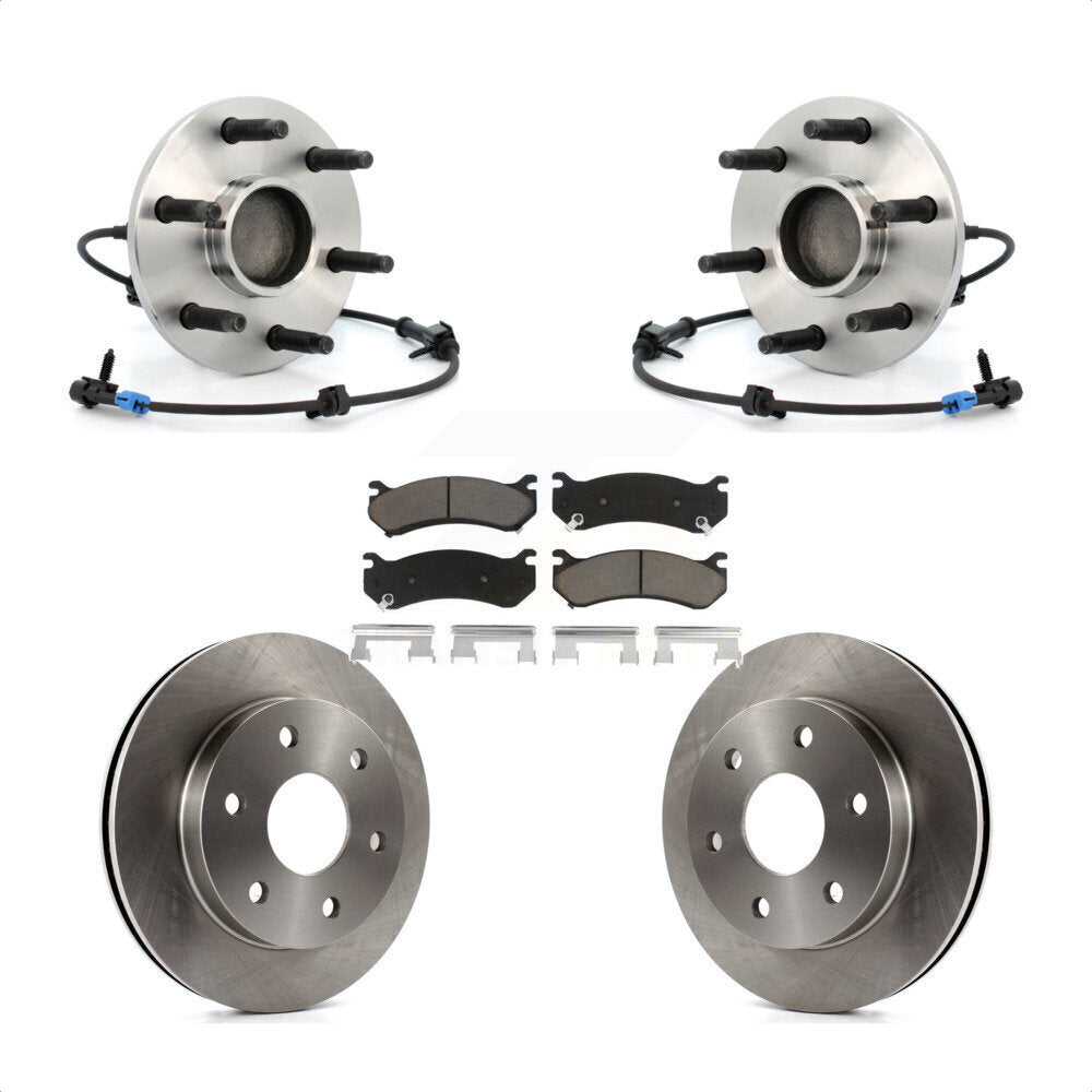 [Avant] Kit d'ensemble roulement de roue et moyeu pour Chevrolet Silverado 1500 GMC Tahoe Sierra Suburban Yukon Avalanche XL Classic Cadillac Escalade Express 2500 Savana KBB-121962