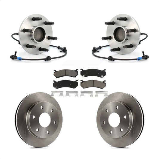 [Avant] Kit d'ensemble roulement de roue et moyeu pour Chevrolet Silverado 1500 GMC Tahoe Sierra Suburban Yukon Avalanche XL Classic Cadillac Escalade Express 2500 Savana KBB-121962