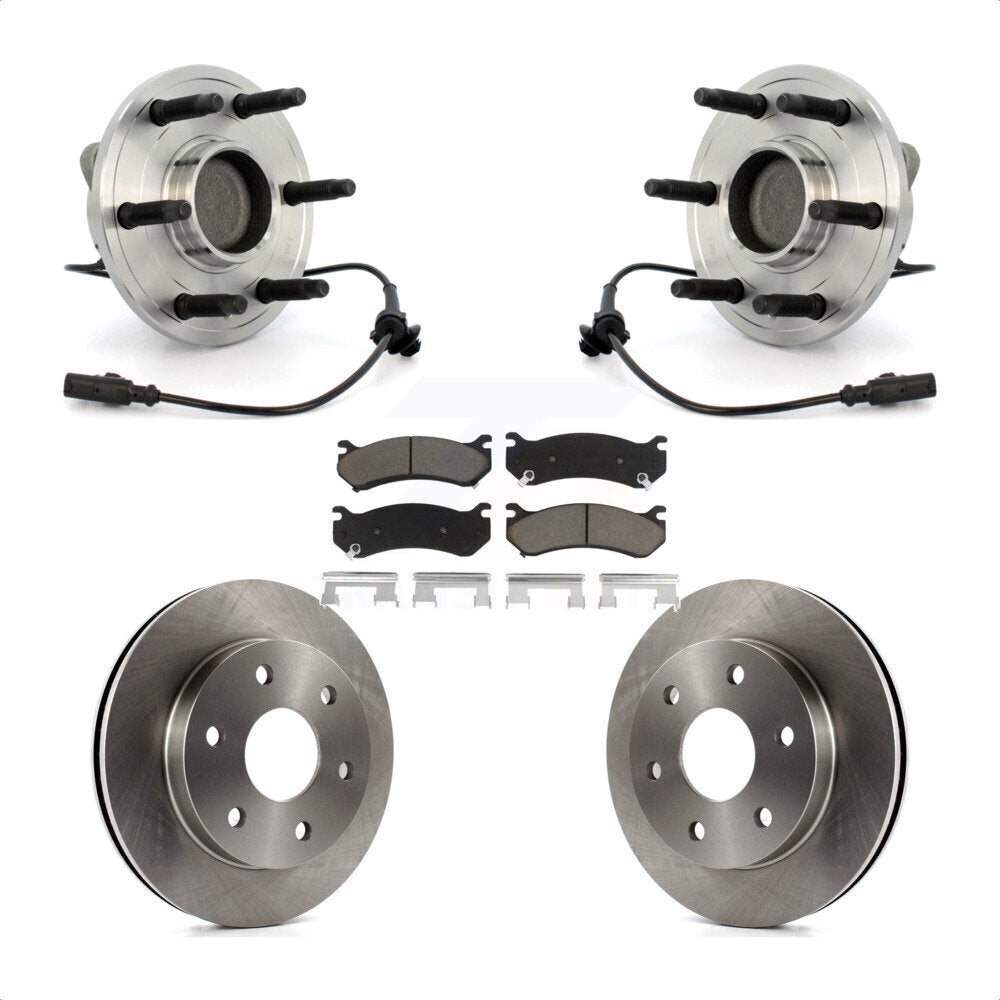 [Avant] Kit d'ensemble roulement de roue et moyeu pour 2007 Chevrolet Silverado 1500 LT LTZ avec RWD rear brakes KBB-121965