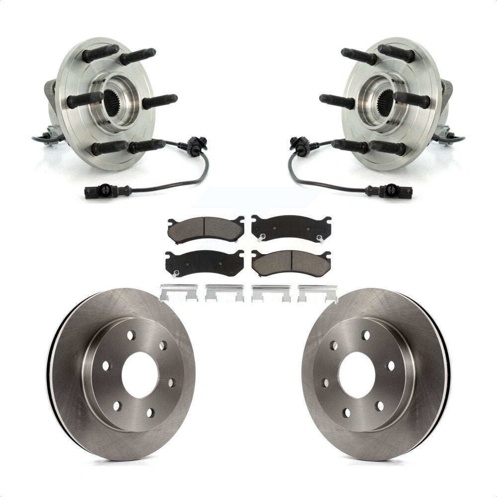 [Avant] Kit d'ensemble roulement de roue et moyeu pour 2007 Chevrolet Silverado 1500 LT LTZ avec 4WD rear brakes KBB-121966